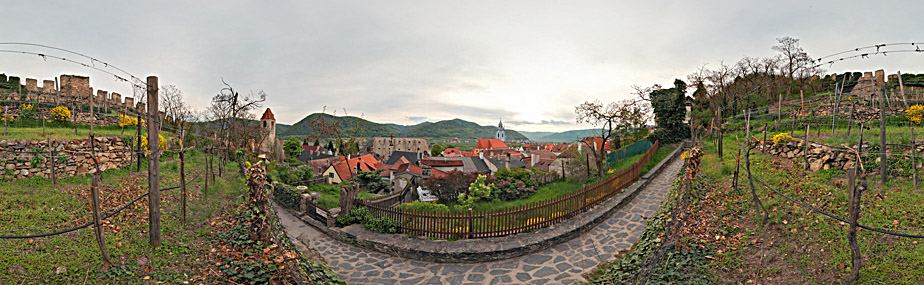 D&uuml;rnstein Ruinenweg
