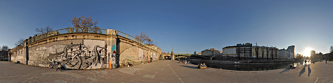 Donaukanal Fr&uuml;hling