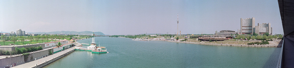 Blick von der Reichsbr&uuml;cke