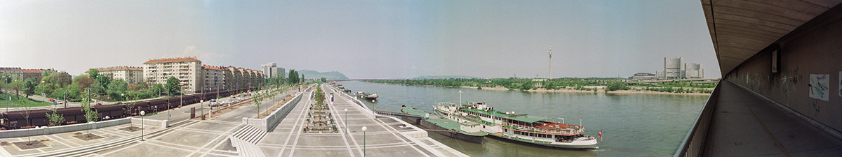 Blick von der Reichsbr&uuml;cke