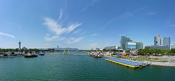 Sunken City, Copa Cagrana, Donaucity