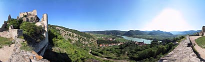 Ruine Dürnstein - click to enlarge (166kb)