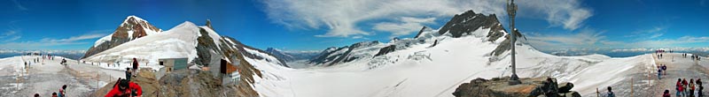 Jungfraujoch - Click to enlarge (256 kB)