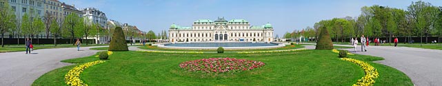 Belvedere Palace - Click to enlarge